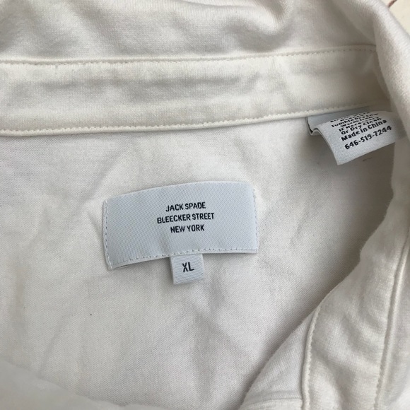 Jack Spade Shirts Jack Spade White Polo Poshmark